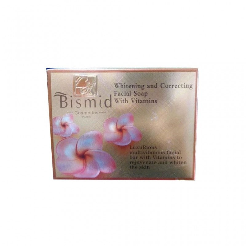 Bismid whitening and correcting facial soap with vitamins