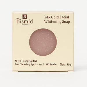Bismid 24K gold facial Whitening soap