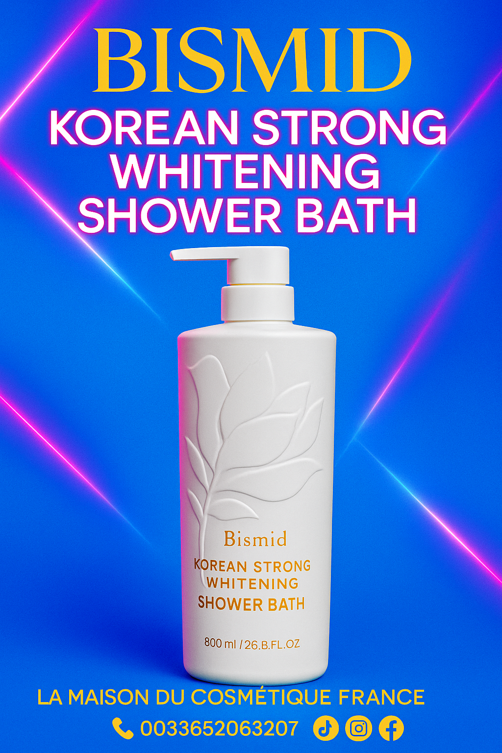 Bismid Korean Strong Whitening Shower Bath